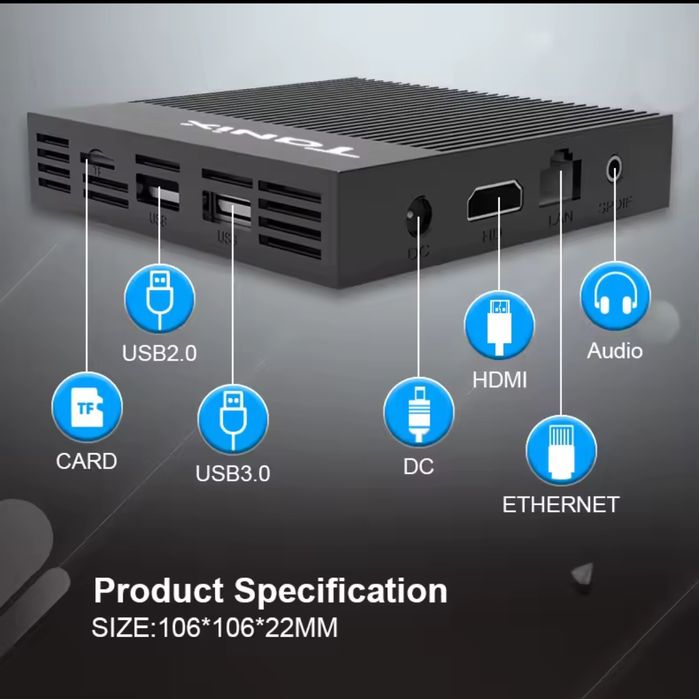 Smart Iptv Box Android Tanix X4 4/32 Configurat