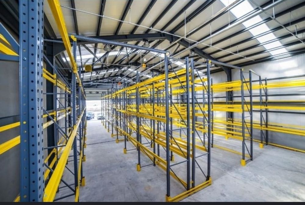Rafturi metalice depozitare paleti 654