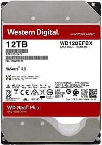 Western Digital 12TB Red Plus NAS Internal Hard Drive 7200 RPM! Новый!