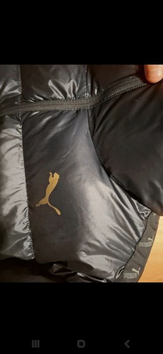 Geaca puma neagra