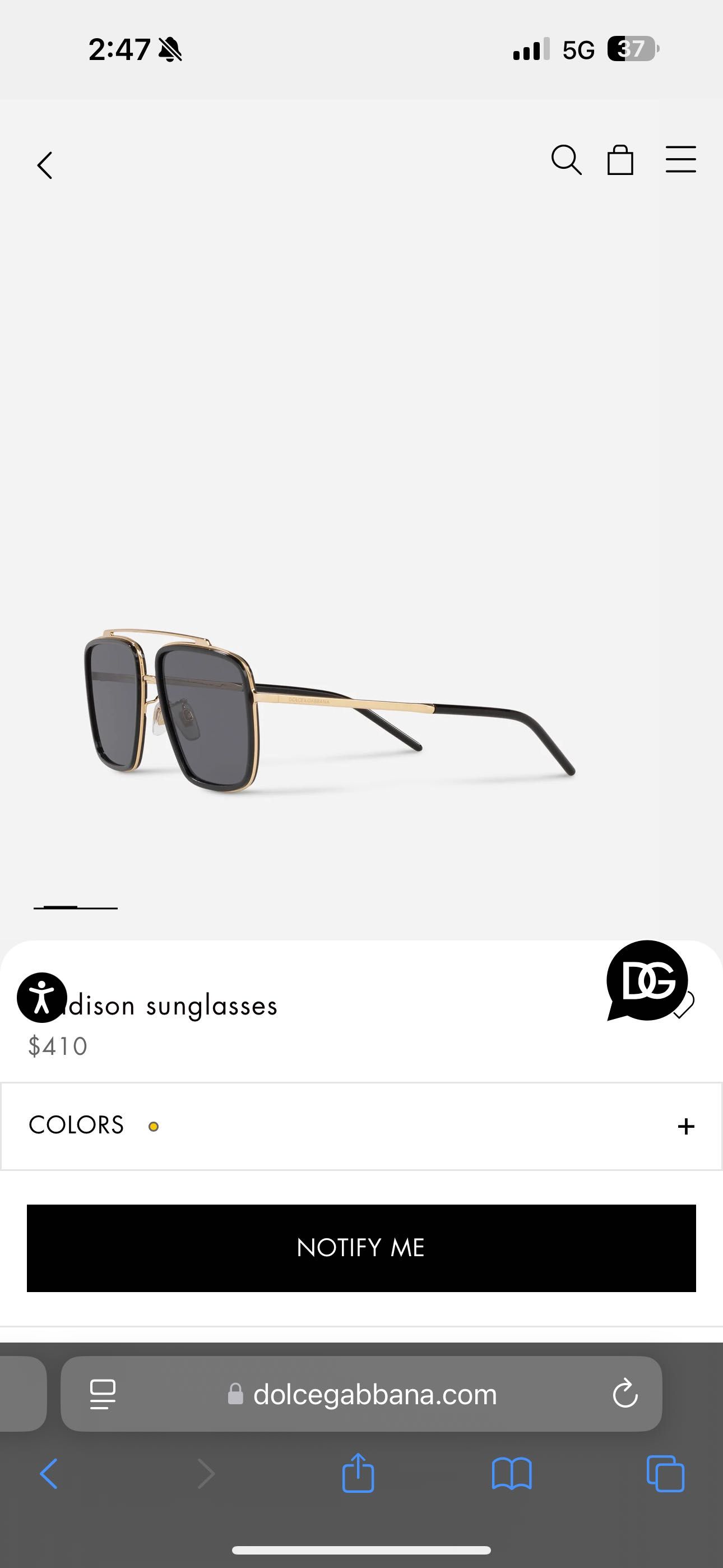 Слънчеви Очила Dolce & Gabbana