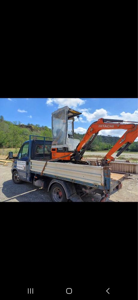 Lucrari miniexcavator/ transport agregate