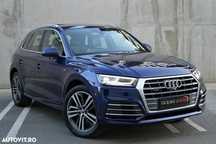 Audi Q5 3x S-line/LED/Panoramic/TVA Deductibil/Camere 360/Ambient Light/Keyles