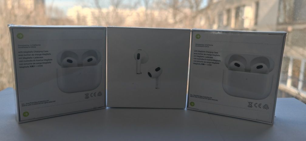 Casti wireless tip Airpods gen 3   android și ios 16-17 updated