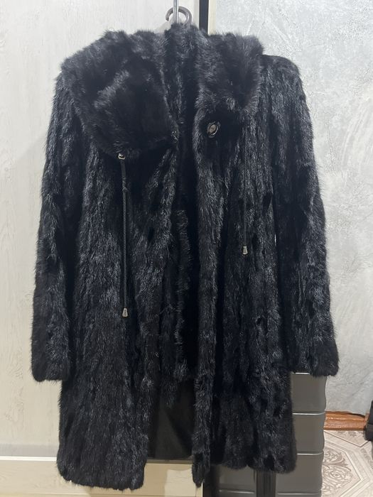Норковая шуба короткая