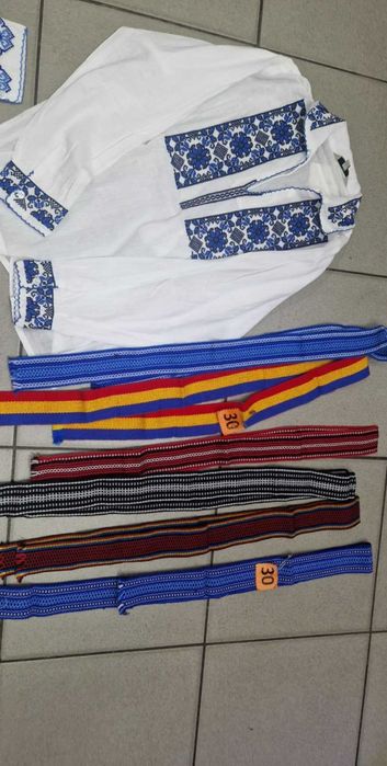 camasa COPII ie costum popular tranditional national romanas vesta clo