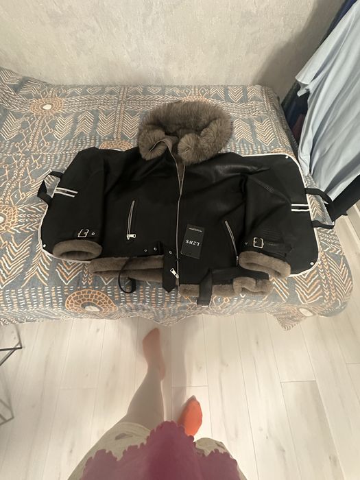 Дубленка зимняя новая