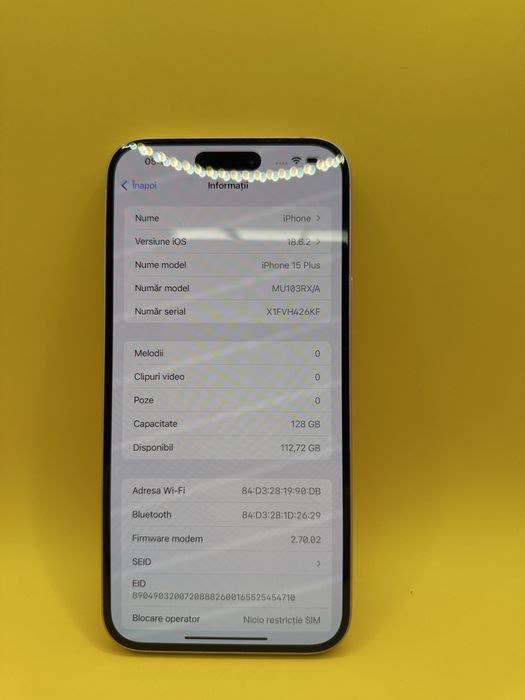 iPhone 15 Plus Pink 128GB Baterie 88%