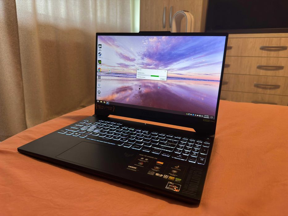Laptop Gaming ASUS TUF A15–Putere pentru GAMING, MUNCĂ și CREATIVITATE