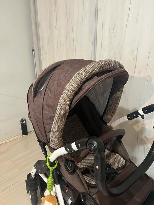 Lorelli Комбинирана количка MIA 3in1 /Въздушни гуми/Brown