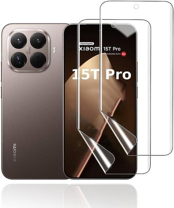 5d hydrogel / хидрогел протектор за дисплей / гръб за xiaomi 15t pro