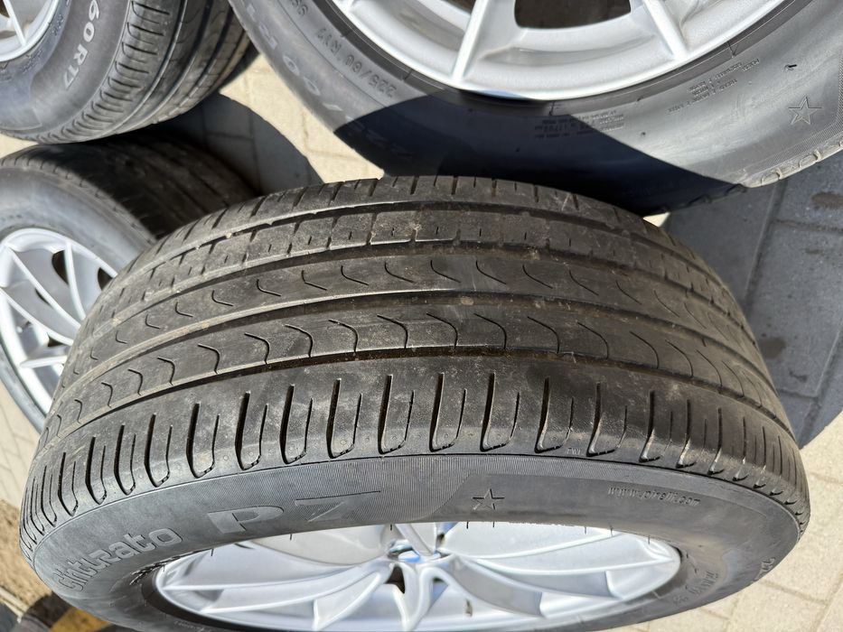 Jante Bmw X3 x4 F25 F26 originale 225 60 17 pirelli vara