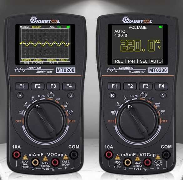 Osciloscop si multimetru 2 in 1 MT8208, NOU