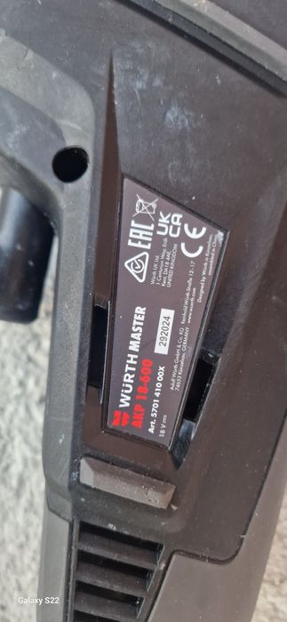 Hilti ,Wurth pistol de silicon pe acumulator