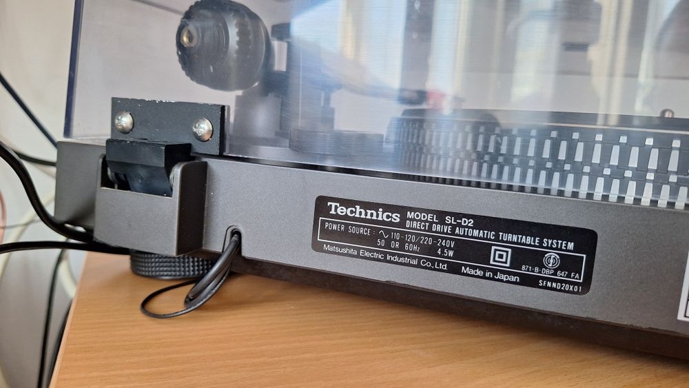 Pick up Technics SL D2 negru direct drive