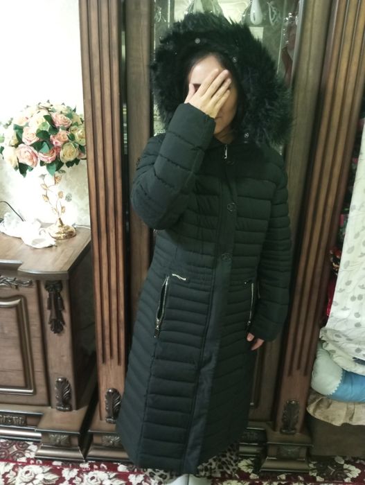 Женская куртка пуховик в хорошем состоянии и качестве