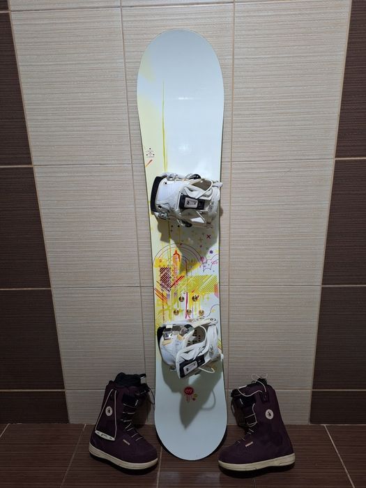 Placa snowboard-boots burton