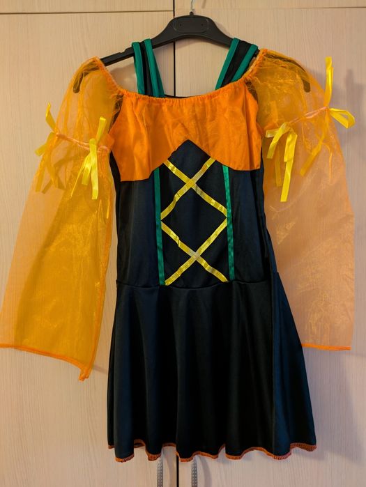 Costum nou de vrăjitoare Halloween