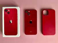 iPhone 13 128GB RED - stare excelenta, full box, unic utilizator