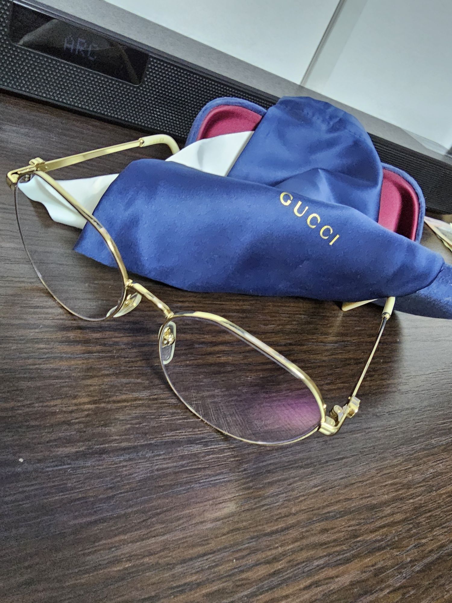 Ochelari Gucci Gold, stare impecabila!