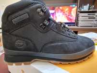 Timberland Euro hiker mid hiker black nubuck.EU45,5
