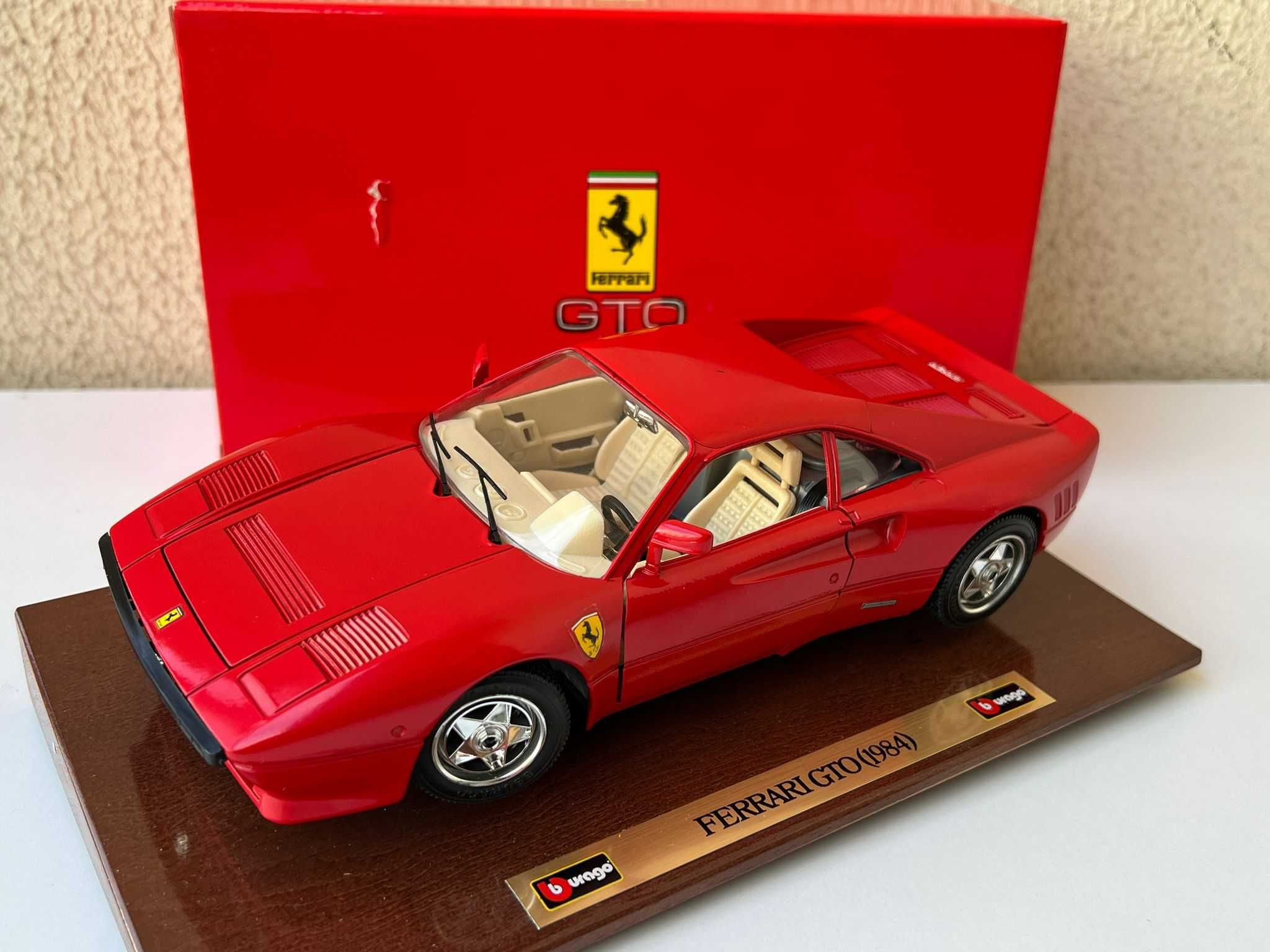 Macheta Auto Burago 1/18 Ferrari 288 GTO 1984