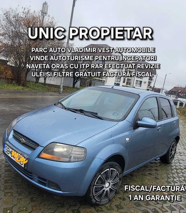 Chevrolet kalos an  2008 unic proprietar factură garanție