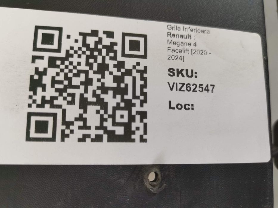 Долна решетка Рено Меган 4 Фейслифт / Renault Megane 4 Facelift [ - ]