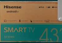 Hisense Smart android tv 43 UHD