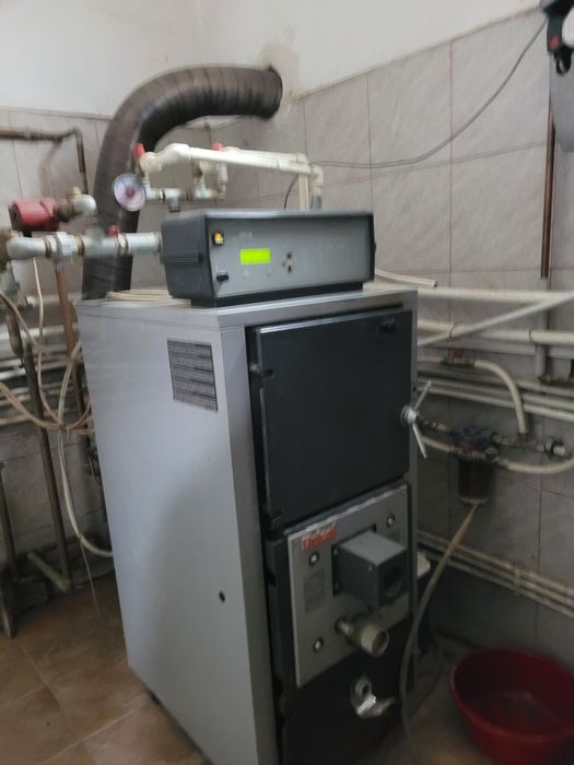 Centrala termica pe lemne cu gazeificare