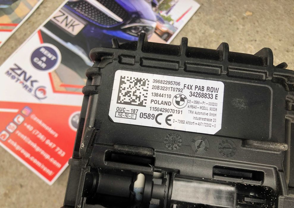 BMW seria 1 seria 2 gran coupe  kit airbag M volan pasager plansa bord