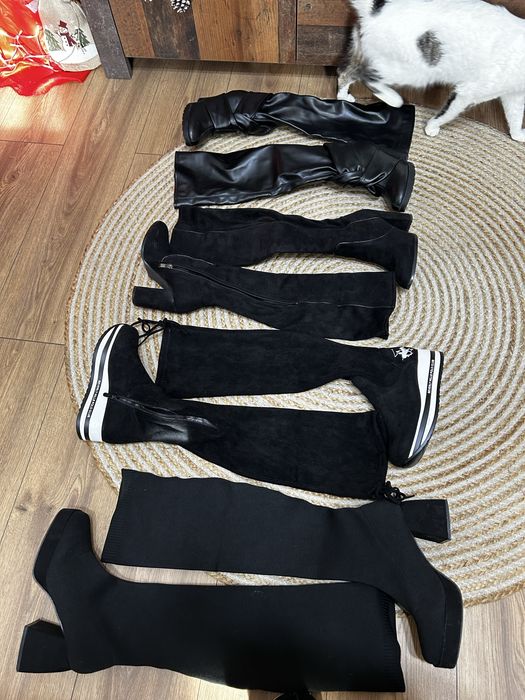 Дамски чизми ,предимно 35 номер