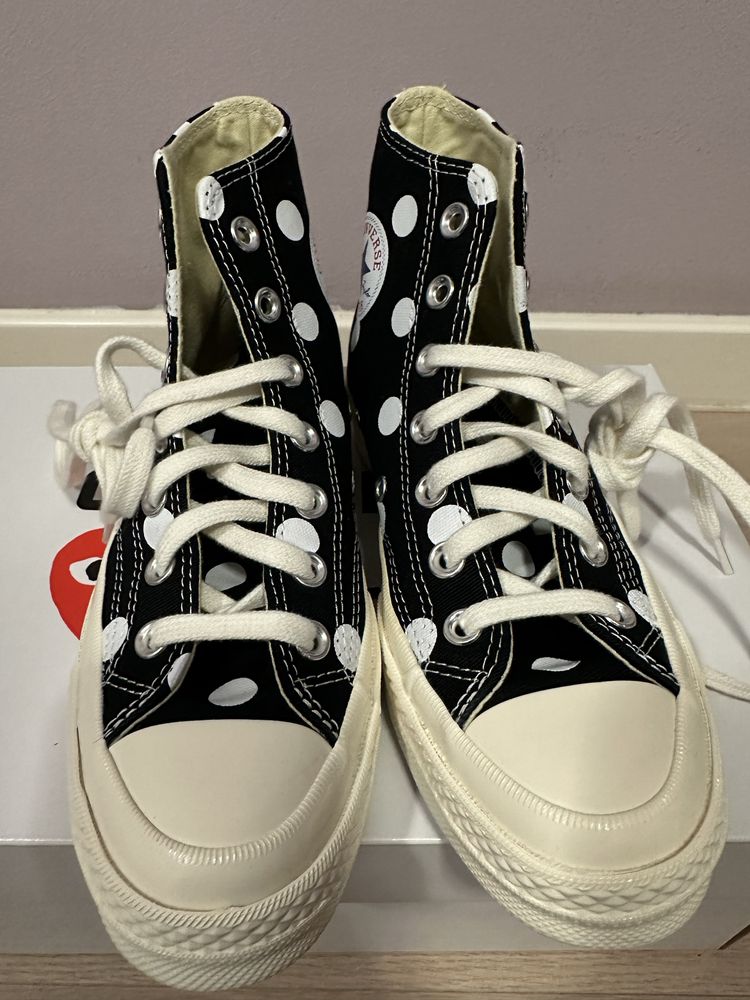 Play Converse Polka Dot Black