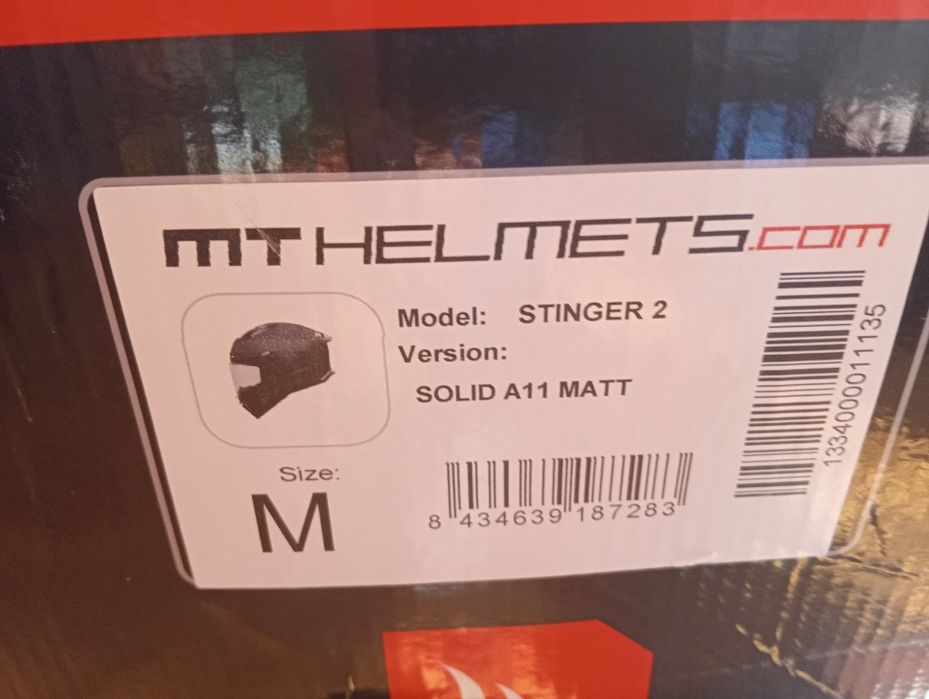 Casca noua MT,negru,integrala