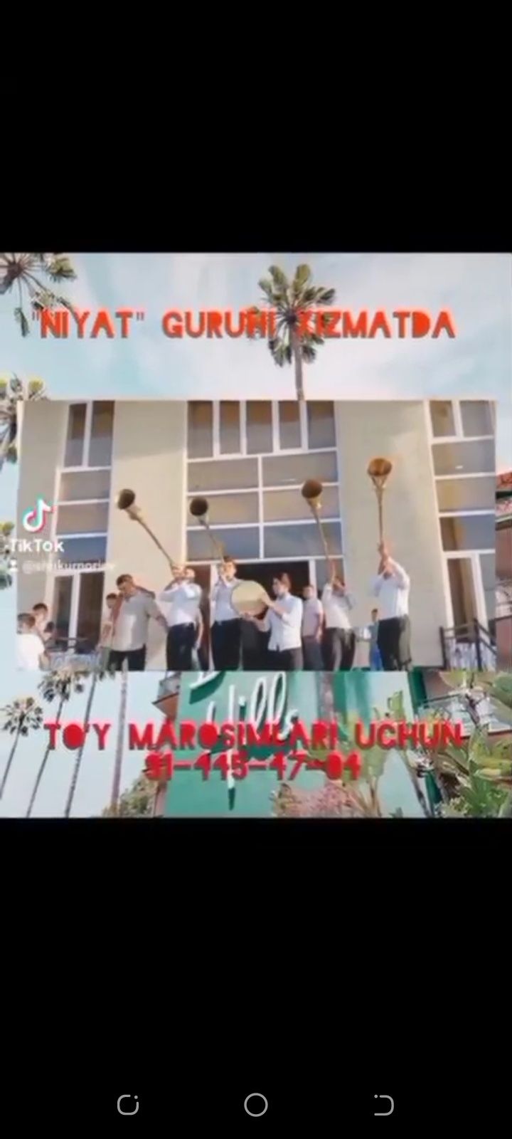 Karnay surnay xizmati siz xohlaganday oʻtkazib beramiz Vobkent Buxoro