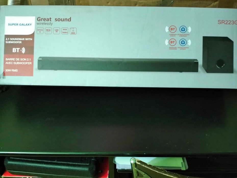 Soundbar with subwofer Galaxy SR223 G