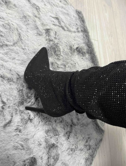 Cizme de damă sclipicioase