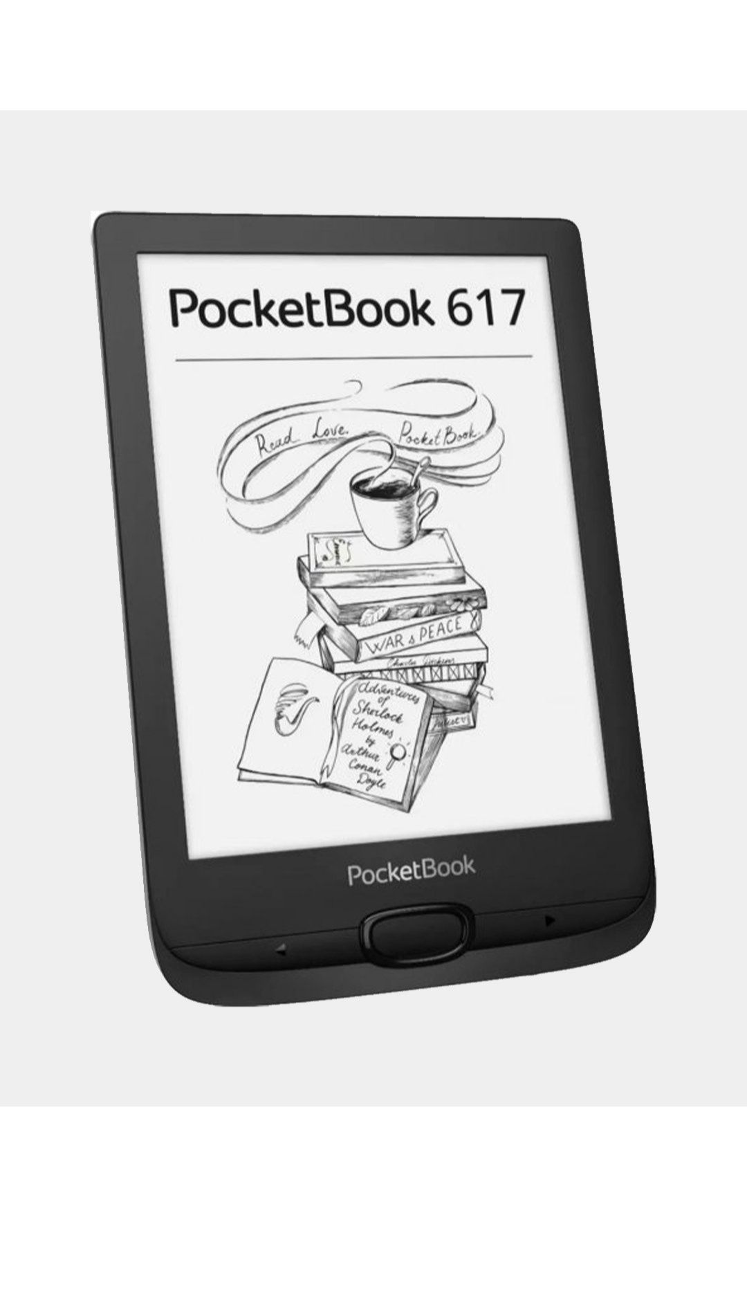 Pocketbook 617. 2 yil garantiya