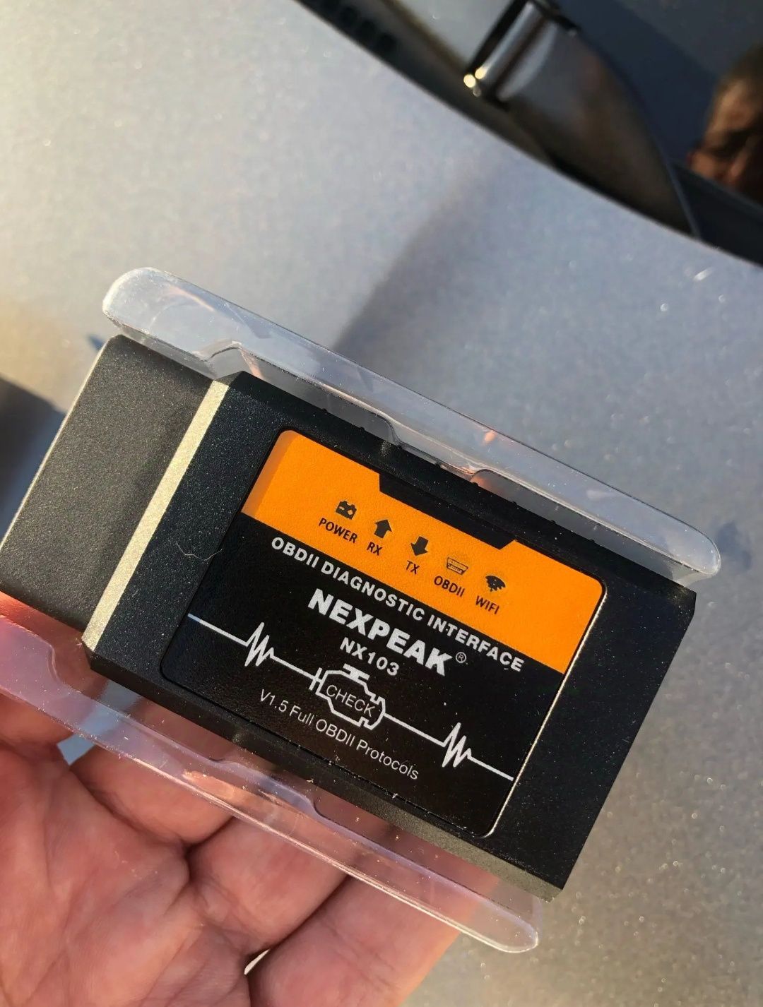 Качественна автомобилна OBD2 Wi-fi диагностика NEXPEAK ELM327 V1.5.