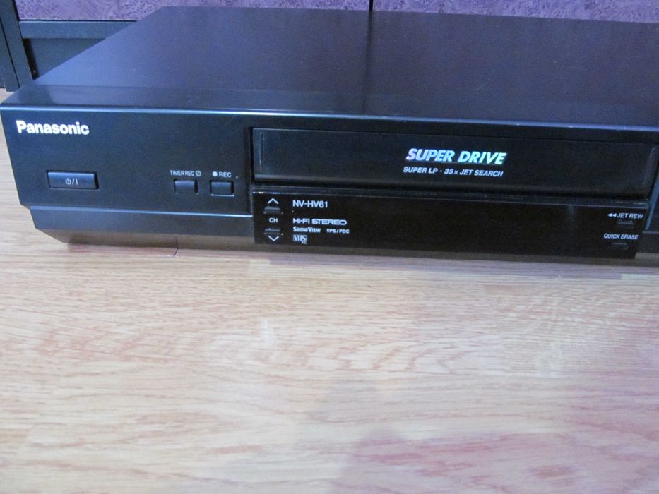 PANASONIC NV-HG61 video VHS Hi-Fi Stereo cu telecomanda , jucarie