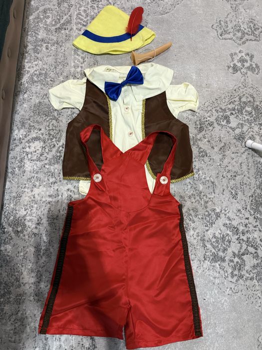 Costum Pinochio Halloween copii 6 ani-7 ani