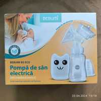 Комплект електрическа + ръчна помпа BEBUMI + торбички за  кърма