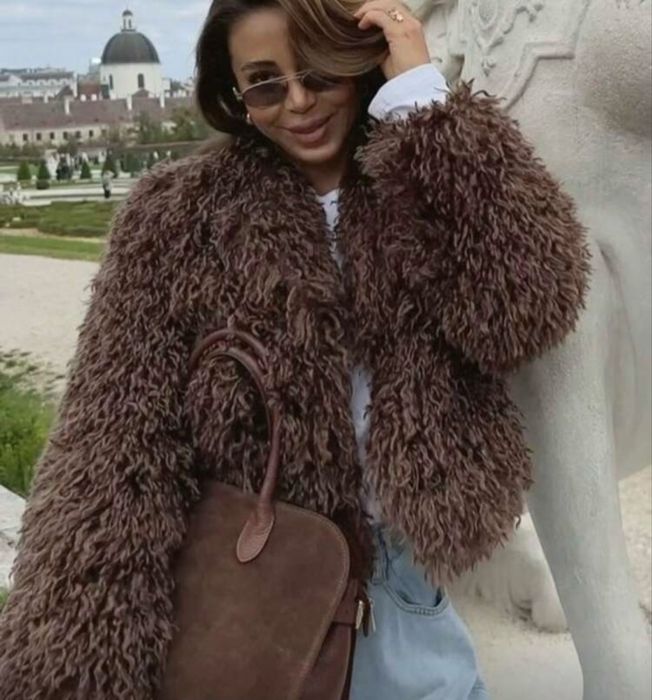 Ново палто  тип монголска вълна