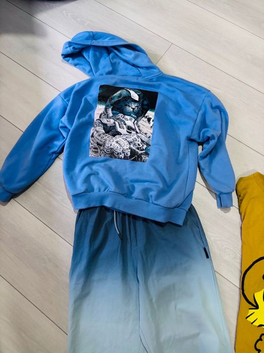 Сетове яке панталон блуза 134 см