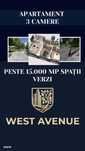 WEST AVENUE | 3 camere spațios | Ansamblu nou cu parc privat
