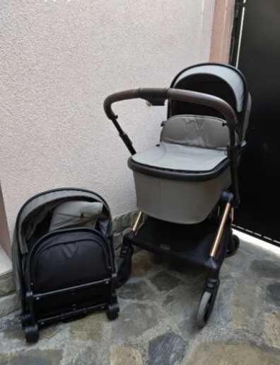 Комбинирана количка 2 в 1 KikkaBoo - Lanah, Army Green