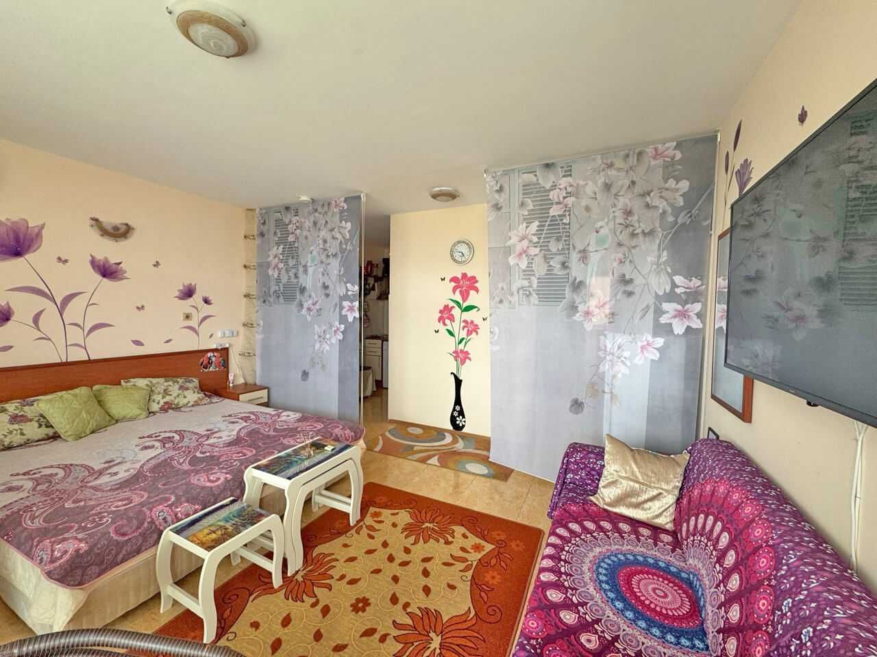 Продава се Едностаен апартамент в к.к. Слънчев бряг - 47 кв.м за 1118 €/кв.м - Снимка #3