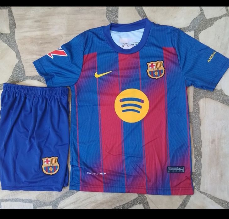 Детско юношеска футболни екипи FC BARCA НОВО сезон 2025-26 год