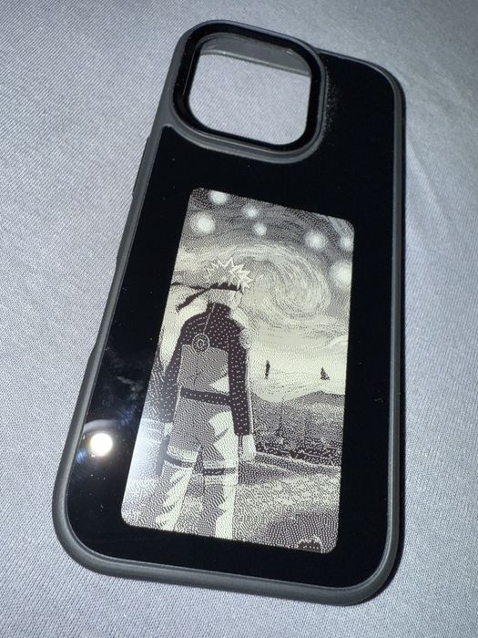 E-INK чехол с ФОТО ПРОЕКЦИЕЙ для iPhone 16 Pro