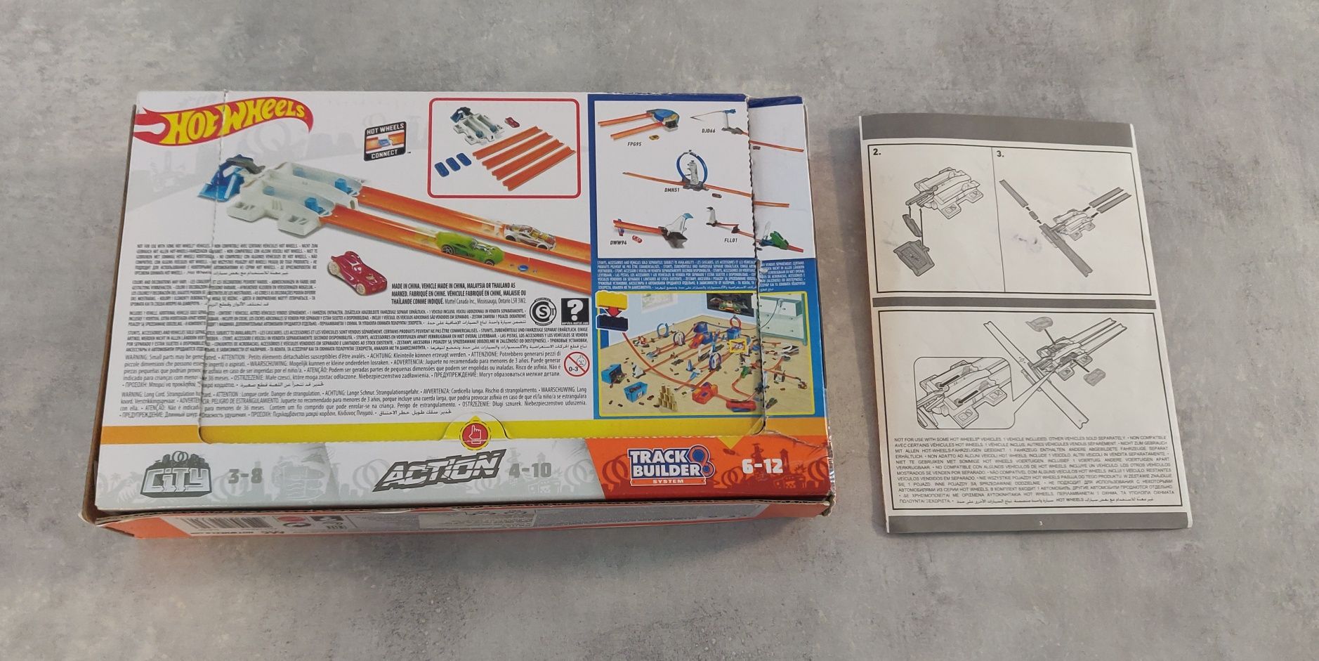 Vand set Hot Wheels Track Builder - 2 Lane launcher